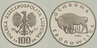 100 złotych 1977, Warszawa, PRÓBA Ochrona Środow