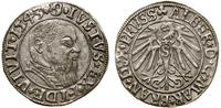 grosz 1543, Królewiec, końcówka legendy PRVSS, K
