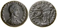 follis 351–354, Cyzicus, Aw: Popiersie cesarza w