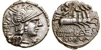 Republika Rzymska, denar, 136 pne