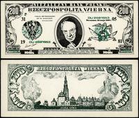 Polska, 200 złotych, 28.05.1986