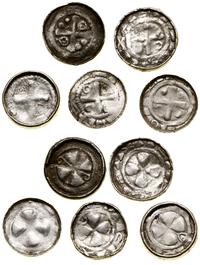 Niemcy, zestaw 5 denarów krzyżowych