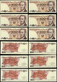 Polska, zestaw: 12 x 100 złotych, 1.12.1988