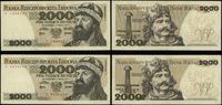Polska, zestaw: 2 x 2.000 złotych, 1.05.1977