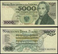 5.000 złotych 1.06.1982, seria CF, numeracja 509