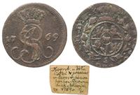 grosz 1769 / g, patyna, moneta ze zbioru Soubise