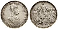 1 korona 1896, Kremnica, Tysiąclecie Węgier, Her