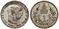 1 korona 1912, Wiedeń, piękna, Herinek 802
