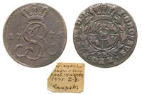 grosz 1775 / E.B., patyna, moneta ze zbioru Soub