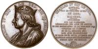 medal z serii władcy Francji – Karol IV Piękny, 