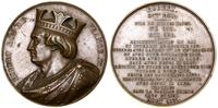 Francja, medal z serii władcy Francji – Robert II Pobożny, 1838