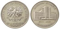 1.000 złotych 1987, PRÓBA-NIKIEL Muzeum Śląskie 