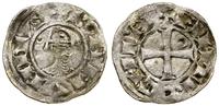 denar 1163–1201, Antiochia, Aw: Popiersie w lewo