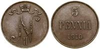 Finlandia, 5 penniä, 1910