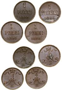 zestaw 4 x 1 penni, Helsinki, w skład zestawu wc