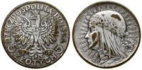 Polska, 5 złotych - fałszerstwo z epoki, 1933