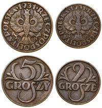 zestaw 2 monet 1931, Warszawa, w skład zestawu w
