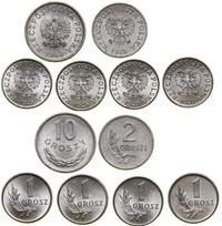 zestaw 6 monet 1949, Warszawa, w skład zestawu w