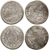Niemcy, zestaw 2 x grosz (3 krajcary), 1701, 1719