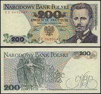 200 złotych 1.06.1986, seria CZ, numeracja 06506