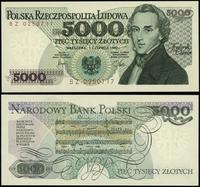 5.000 złotych 1.06.1982, seria BZ, numeracja 025