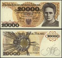 20.000 złotych 1.02.1989, seria AM, numeracja 68
