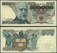 500.000 złotych 20.04.1990, seria K, numeracja 8