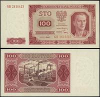 100 złotych 1.07.1948, seria GH, numeracja 26164