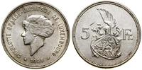 5 franków 1929, srebro próby 625, ok. 8 g, drobn