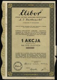 Polska, 1 akcja na 100 złotych, 1934