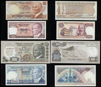zestaw 9 banknotów 1972–1995, w zestawie: 20 lir