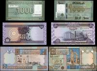 zestaw różnych banknotów, zestaw 6 banknotów, 1991–2011