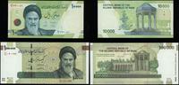 Iran, zestaw 6 banknotów, 2010–2018