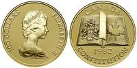 100 dolarów 1982, Ottawa, Konstytucja, złoto pró