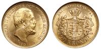 20 koron 1901, Kongsberg, złoto próby 900, ok. 8