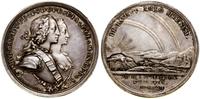Niemcy, medal na zaślubiny Maksymiliana z Anną, córką Augusta Saskiego, 1747