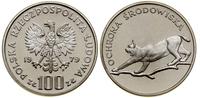 100 złotych 1979, Warszawa, Ochrona Środowiska –