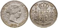 50 cenymów 1868, Manila, srebro próby 900, 13 g,