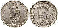 1/4 guldena (5 stuiverów) 1758, Utrecht, minimal