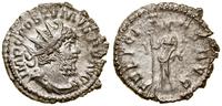antoninian 260–268, Lyon, Aw: Głowa cesarza w ko