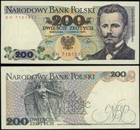 200 złotych 1.06.1979, seria BH, numeracja 71518