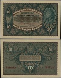 10 marek polskich 23.08.1919, seria II-EB, numer