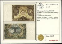 Polska, 100 złotych, 9.11.1934