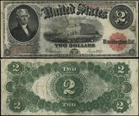 2 dolary 1917, seria D 64992519 A, czerwona piec