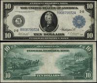 10 dolarów 1914, seria B 90879932 A, niebieska p