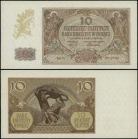 10 złotych 1.03.1940, seria L, numeracja 2612486