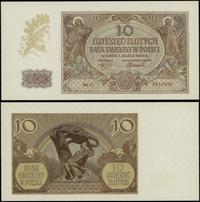 10 złotych 1.03.1940, seria L, numeracja 2612488