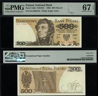 500 złotych 1.06.1982, seria GG, numeracja 10861