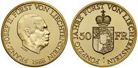 50 franków 1988, 50-lecie panowania Franciszka J