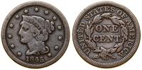1 cent 1845, Filadelfia, typ Liberty Head, KM 67